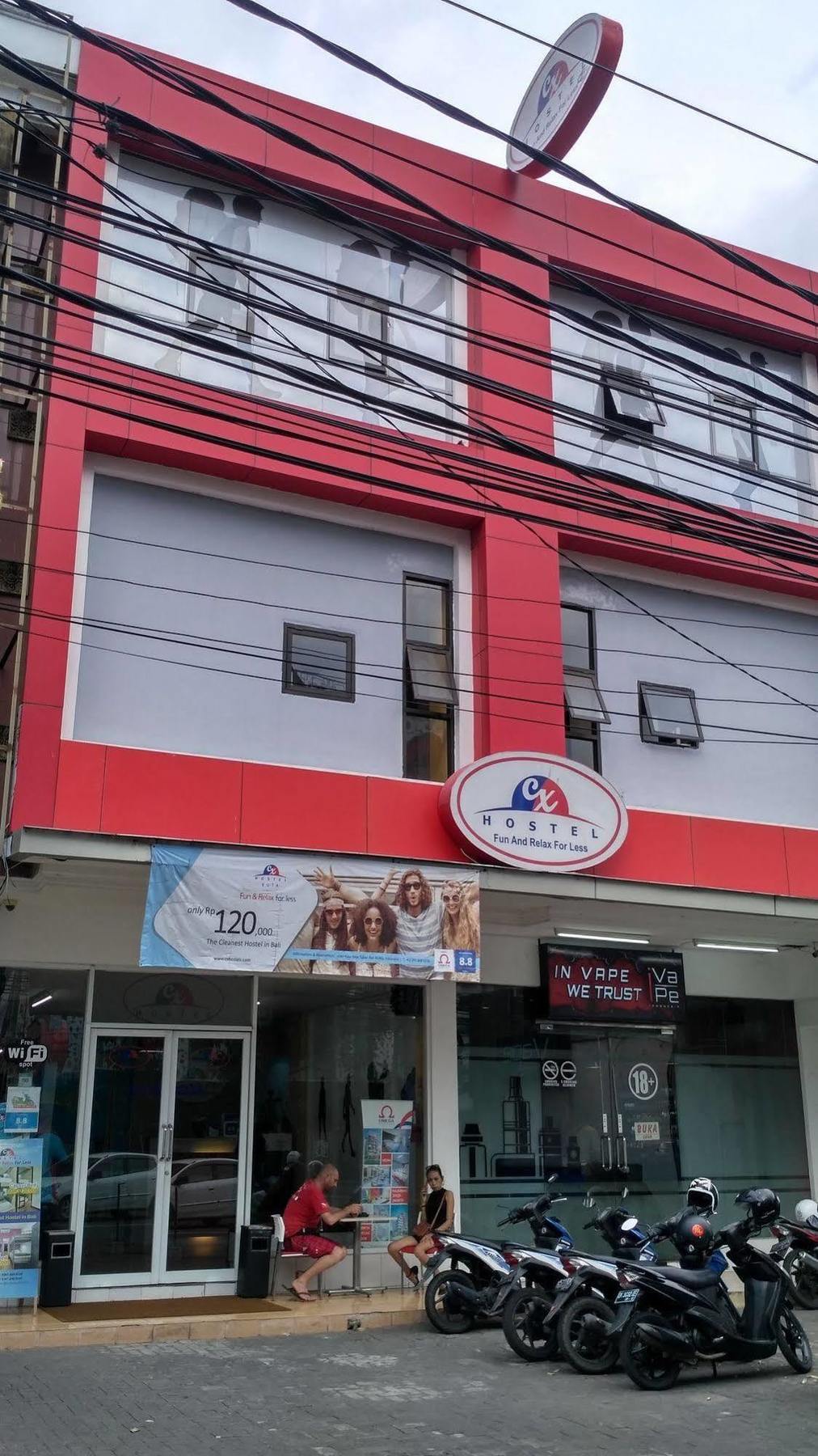 Cx Hostel Kuta Raya Экстерьер фото